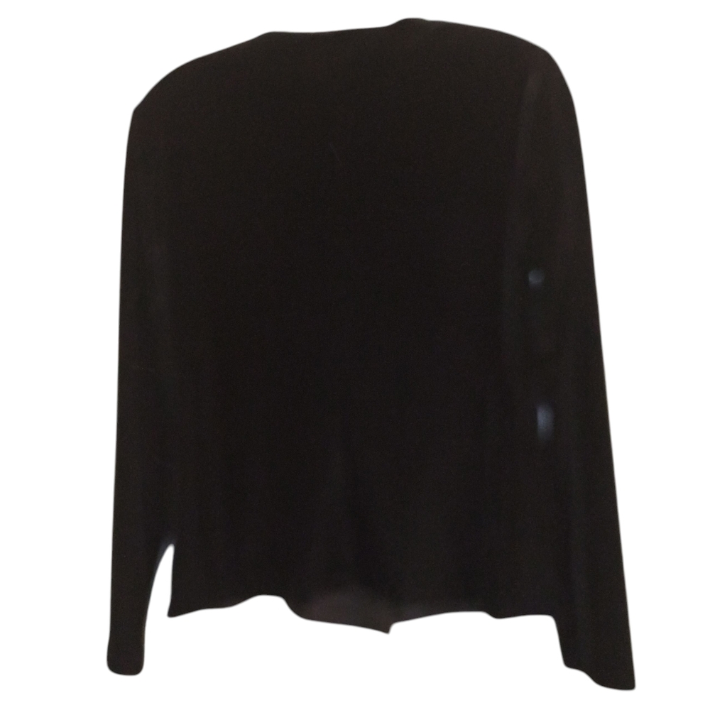 Ronni Nicole Petite Black Velvet Jacket Size Small Petite - Picture 2 of 5